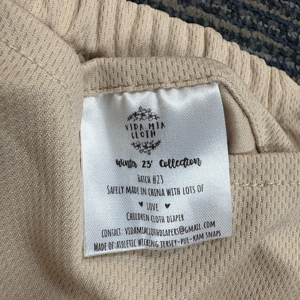 Vida Mia Cloth Diaper OS - Picture 3 of 4